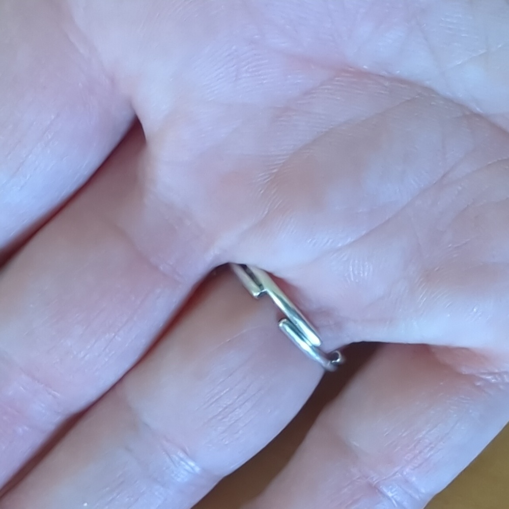925 solid silver vintage ring - Picture 3 of 4